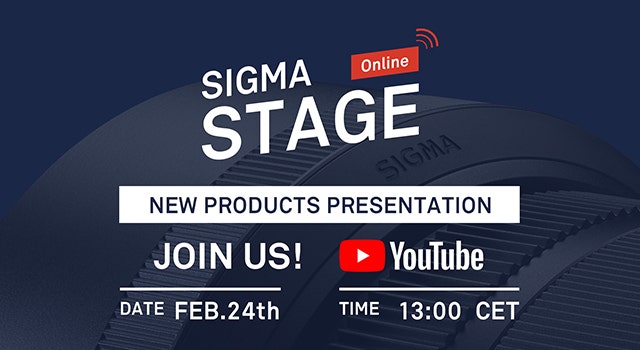 Feb 24th, 13:00 | Online New Products Presentation “SIGMA STAGE Online”