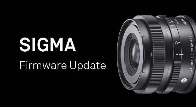 Firmware update for SIGMA Global Vision lenses in L-Mount